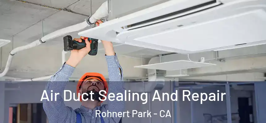  Air Duct Sealing And Repair Rohnert Park - CA