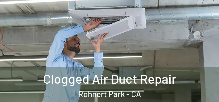 Clogged Air Duct Repair Rohnert Park - CA