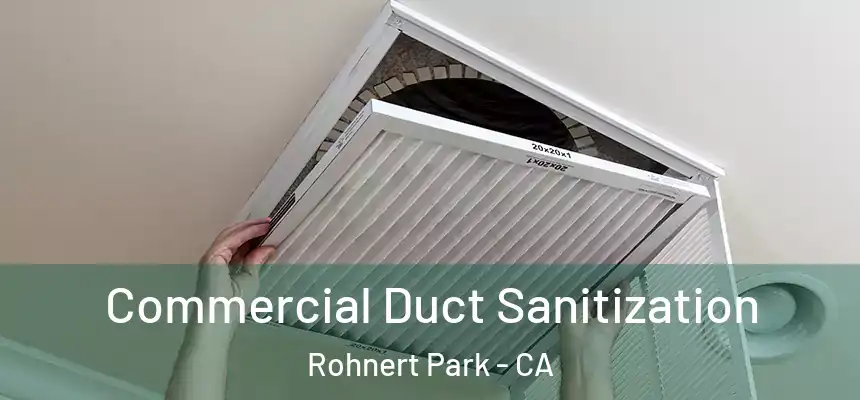 Commercial Duct Sanitization Rohnert Park - CA