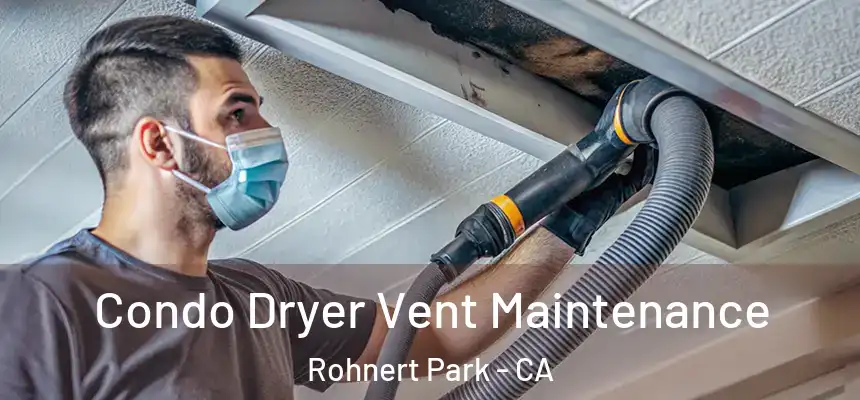 Condo Dryer Vent Maintenance Rohnert Park - CA