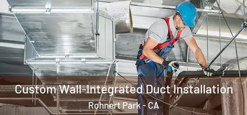  Custom Wall-Integrated Duct Installation Rohnert Park - CA