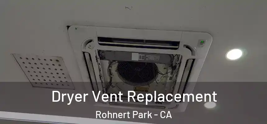  Dryer Vent Replacement Rohnert Park - CA